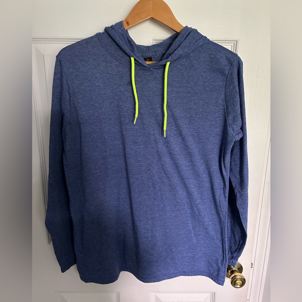 Anvil lightweight long sleeve hoodie